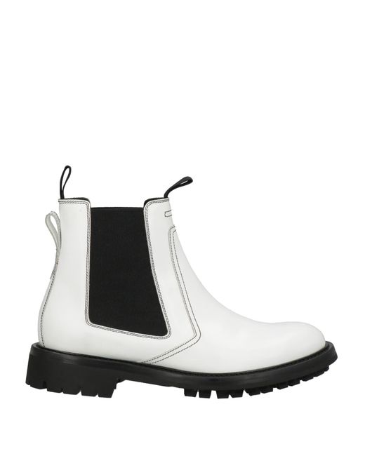 Belstaff White Ankle Boots