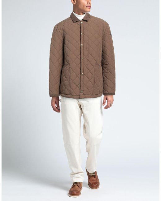 Husky Brown Puffer for men