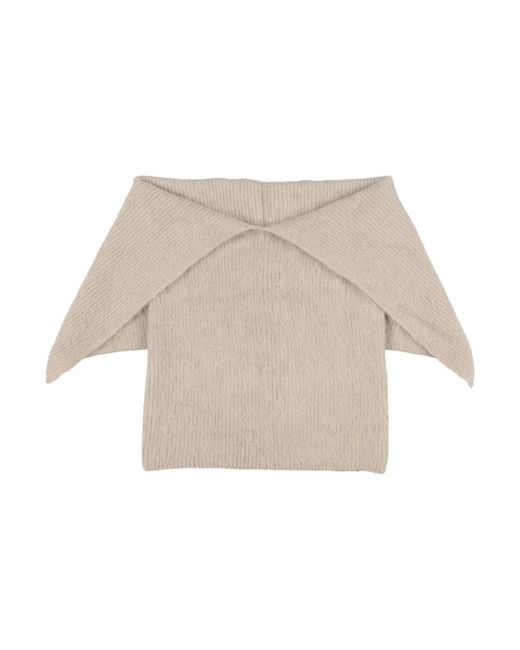 Antonelli Natural Scarf Alpaca Wool, Polyamide