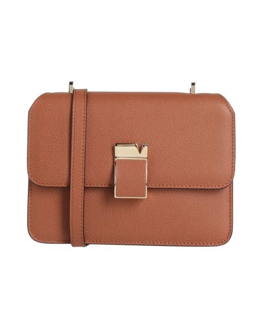 Valextra Brown Cross-Body Bags