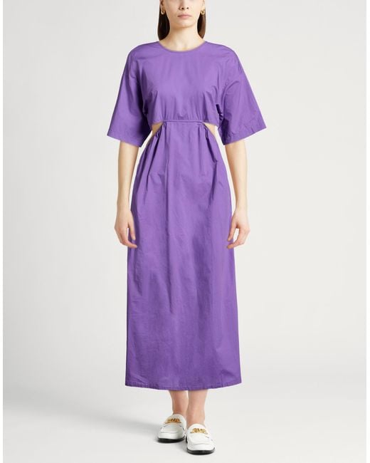 8pm Purple Midi Dresses