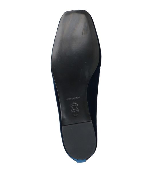 Tory Burch Blue Ballet Flats