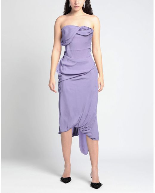 Vivienne Westwood Purple Maxi Dress