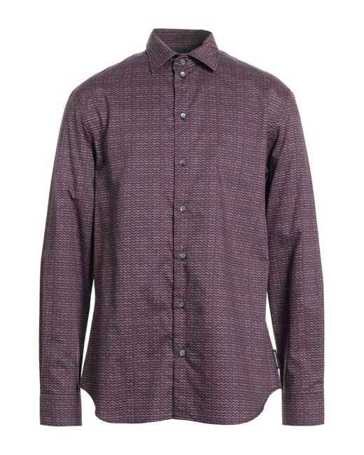 Emporio Armani Purple Shirt for men