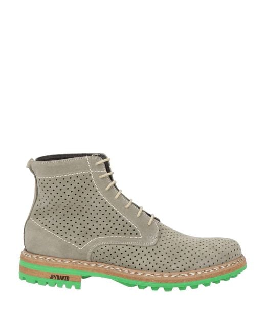 Botines de caña alta JP/DAVID de hombre de color Gray