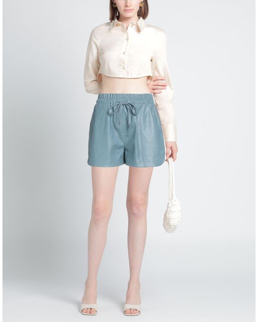 Maje Blue Shorts & Bermuda Shorts