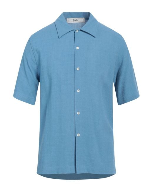 Séfr Blue Shirt for men