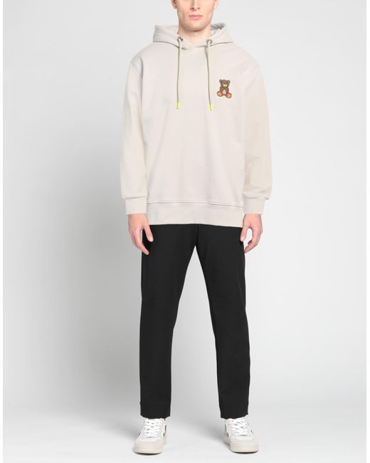 Barrow White Sweatshirt Cotton for men