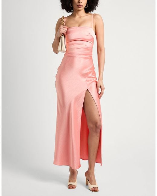 Bec & Bridge Pink Maxi Dress Polyester