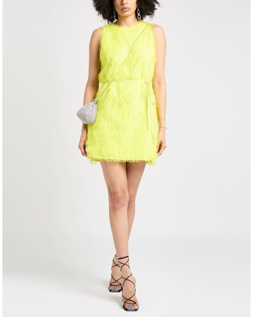 Twinset Yellow Mini Dress
