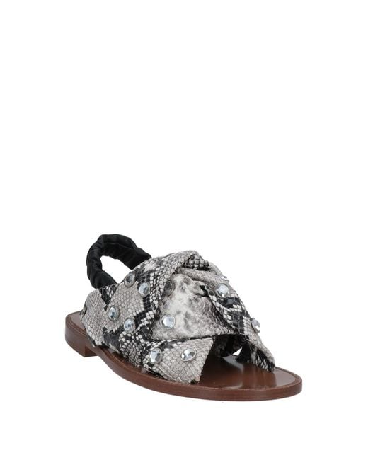 Pinko White Sandals