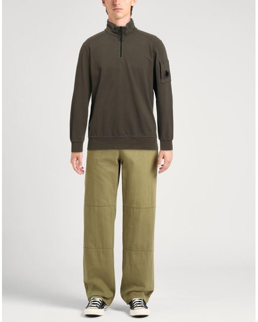 C P Company Green Sweatshirt for men