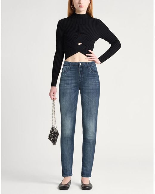 ARMANI EXCHANGE Blue Jeans Cotton, Elastane