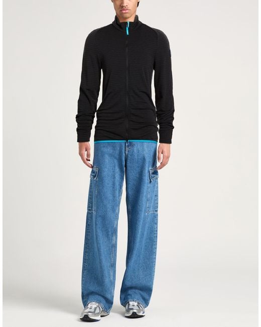 Uyn Black Ridge Sweatshirt Polyester, Wool, Elastane for men