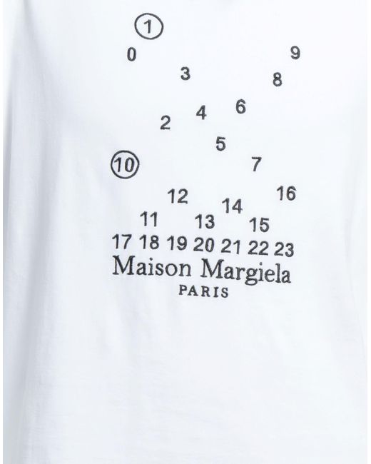 Maison Margiela White T-shirt for men