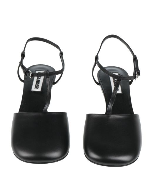 Jil Sander Black Pumps Lambskin