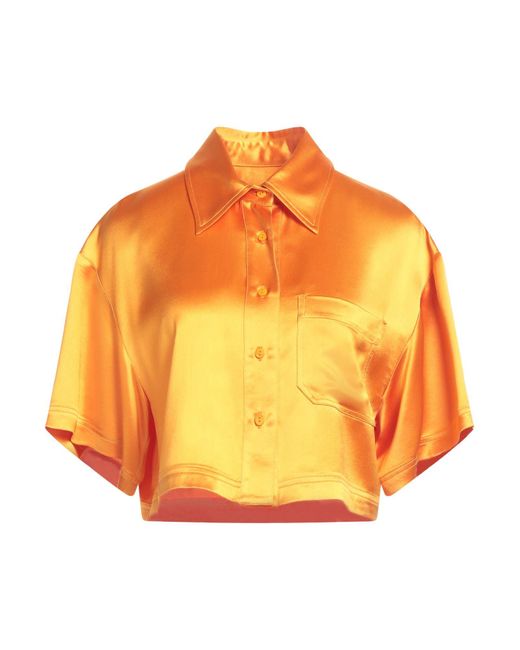 Isabelle Blanche Orange Shirt