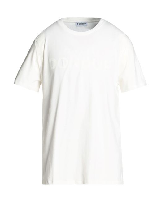 Dondup White T-shirt for men