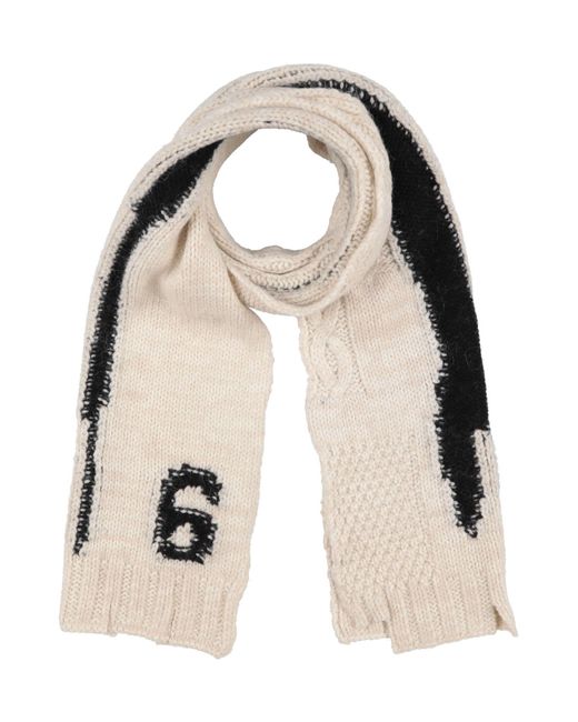MM6 by Maison Martin Margiela Natural Scarf
