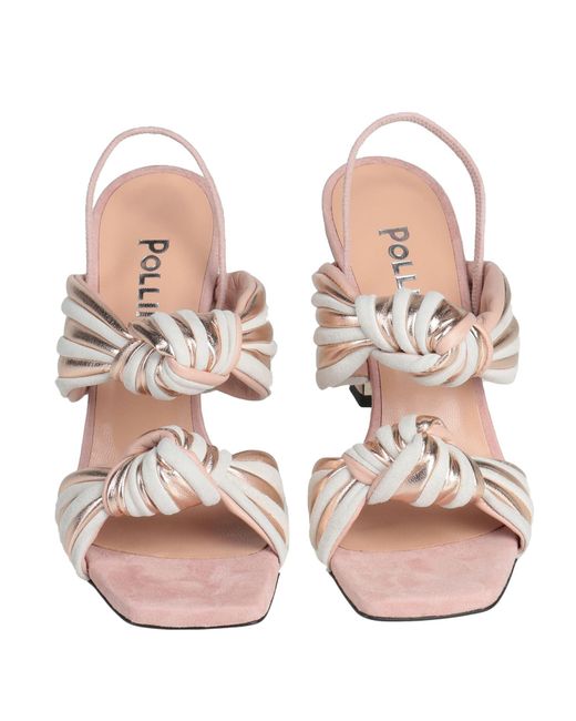 Pollini Pink Sandals