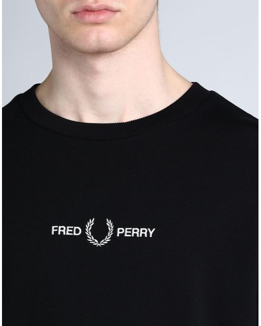 Fred Perry Sweatshirt in Black für Herren