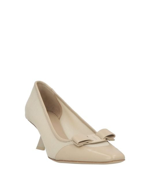 Ferragamo Natural Pumps