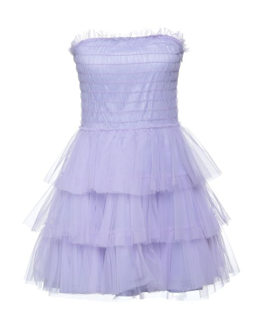 Souvenir Clubbing Purple Mini Dress