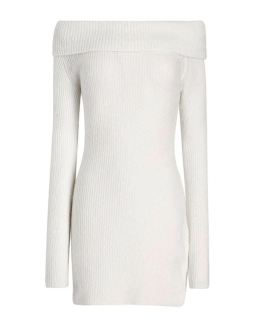 8 by YOOX White Short Dress