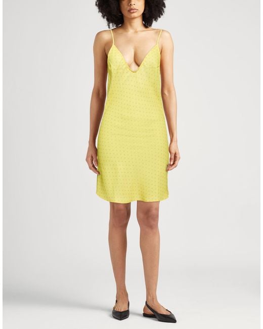 Bella Venice Yellow Mini Dress