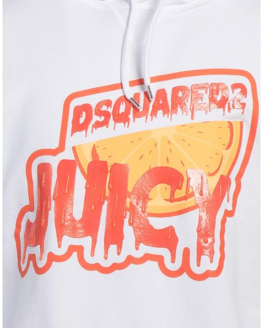 DSquared² White Sweatshirt for men
