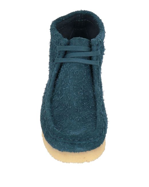 Clarks Blue Ankle Boots for men