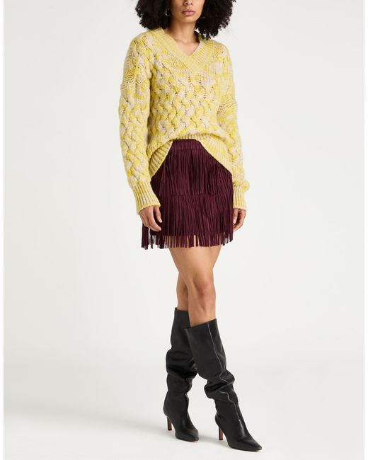 Manila Grace Yellow Pullover