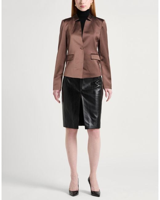 Blazer Patrizia Pepe en coloris Brown