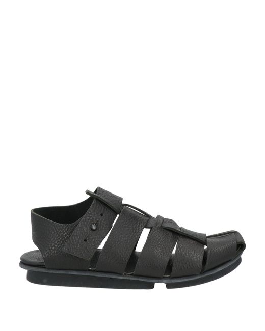 Trippen Black Sandals Leather