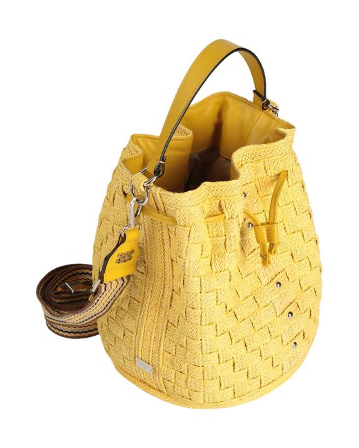 Casadei Yellow Handbag
