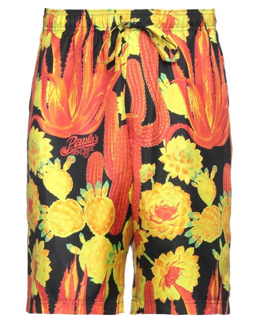 Loewe-Paulas Ibiza Yellow Shorts & Bermuda Shorts