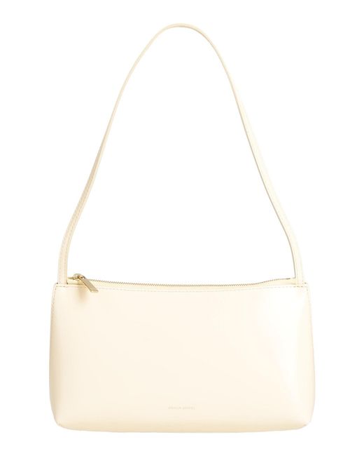Mansur Gavriel Natural Gaia -- Cream Handbag Leather