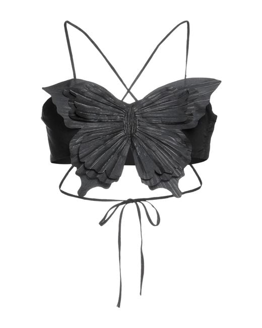Top Blumarine de color Metallic