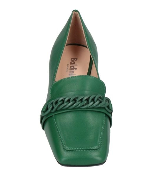 Baldinini Green Loafer