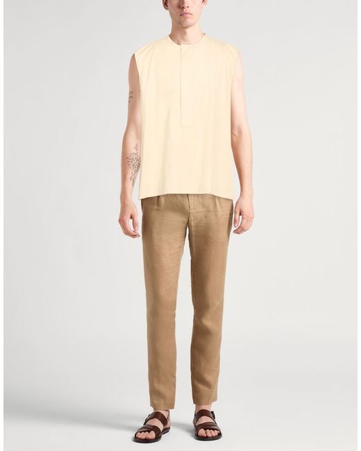 Jil Sander Natural Shirt Cotton, Polyester for men