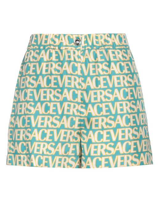 Versace Green Shorts & Bermuda Shorts