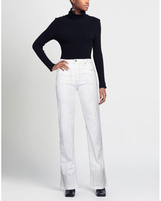 Pantaloni Jeans di R13 in White