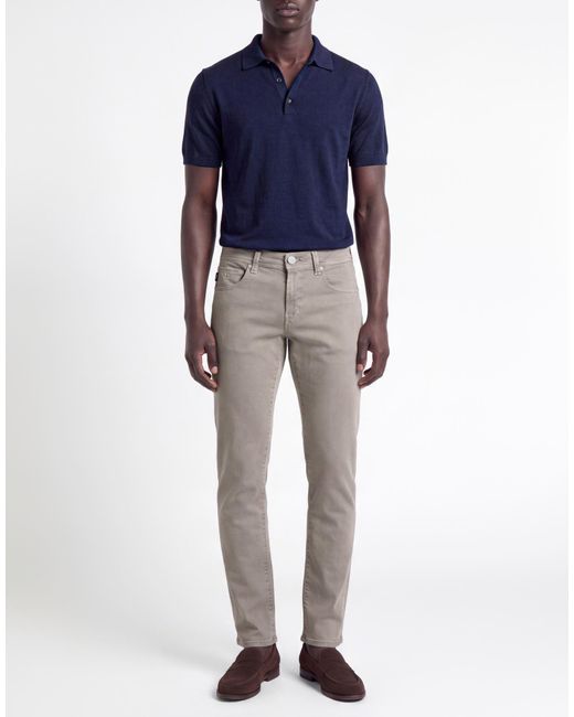 Tramarossa Gray Light Jeans Cotton, Polyester, Elastane for men