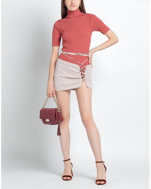 The Mannei Pink Mini Skirt