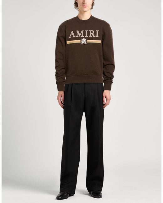 Amiri Brown Sweatshirt Cotton for men