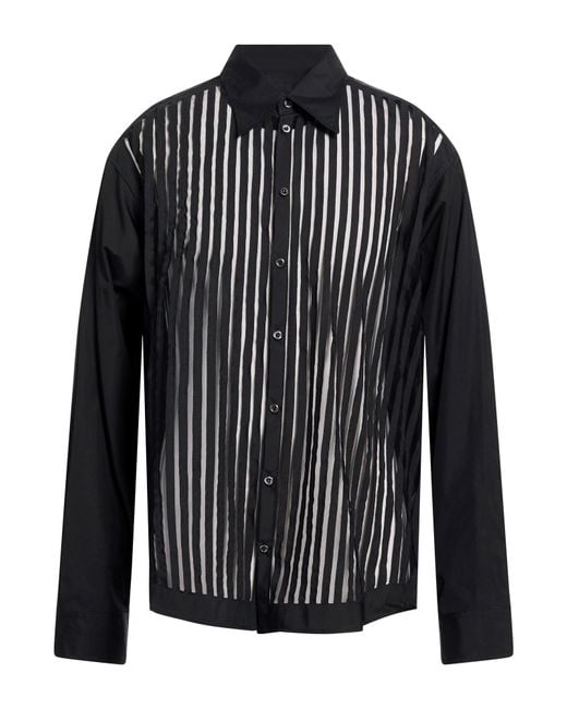 DSquared² Black Shirt Cotton for men