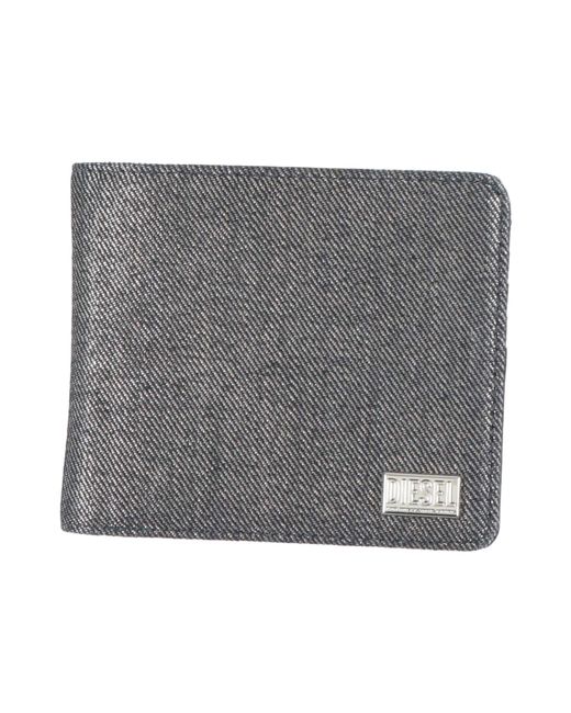 DIESEL Gray Wallet for men