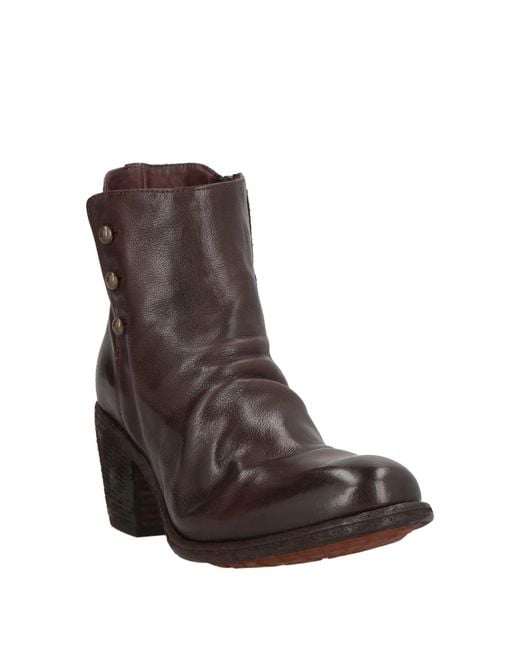 Officine Creative Brown Ankle Boots