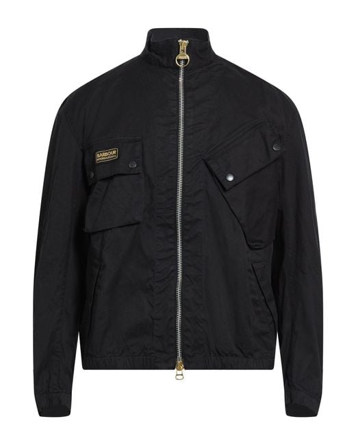 Barbour Black Jacket Cotton