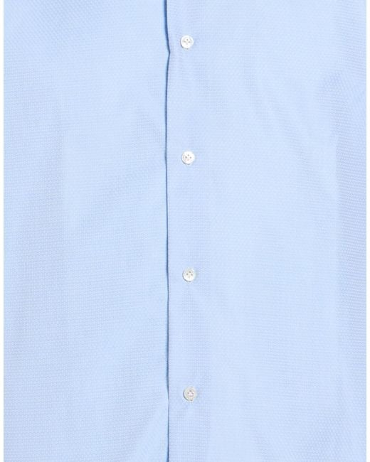 Truzzi Blue Shirts for men
